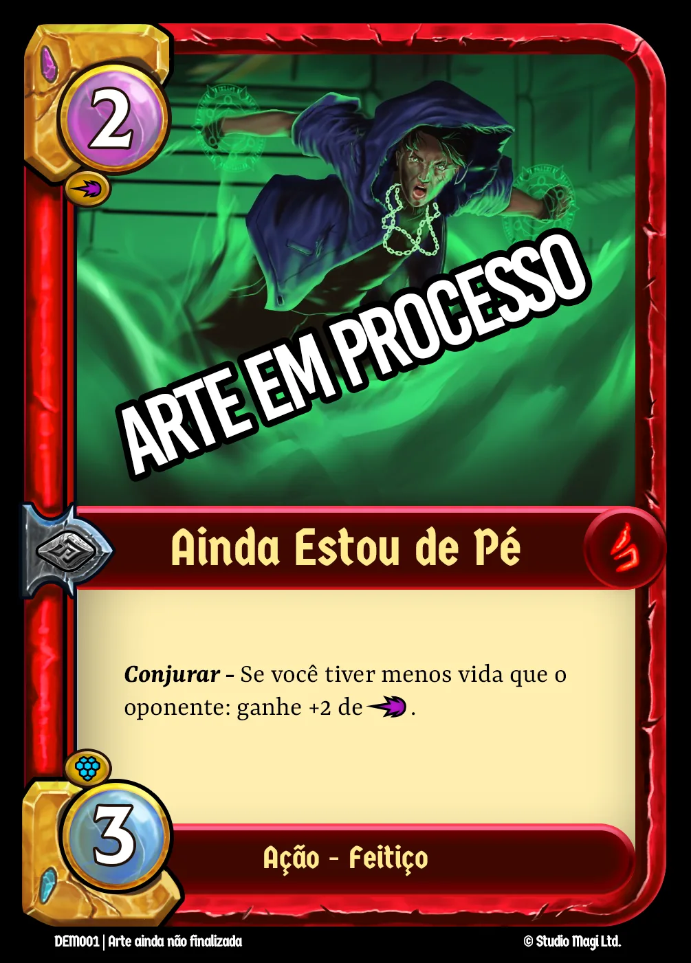 Ainda estou de pé — Brasa