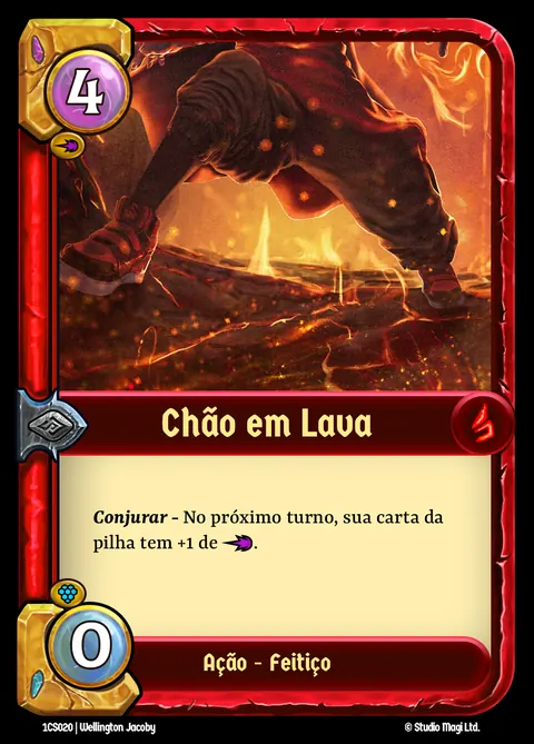 Chão em Lava — Brasa