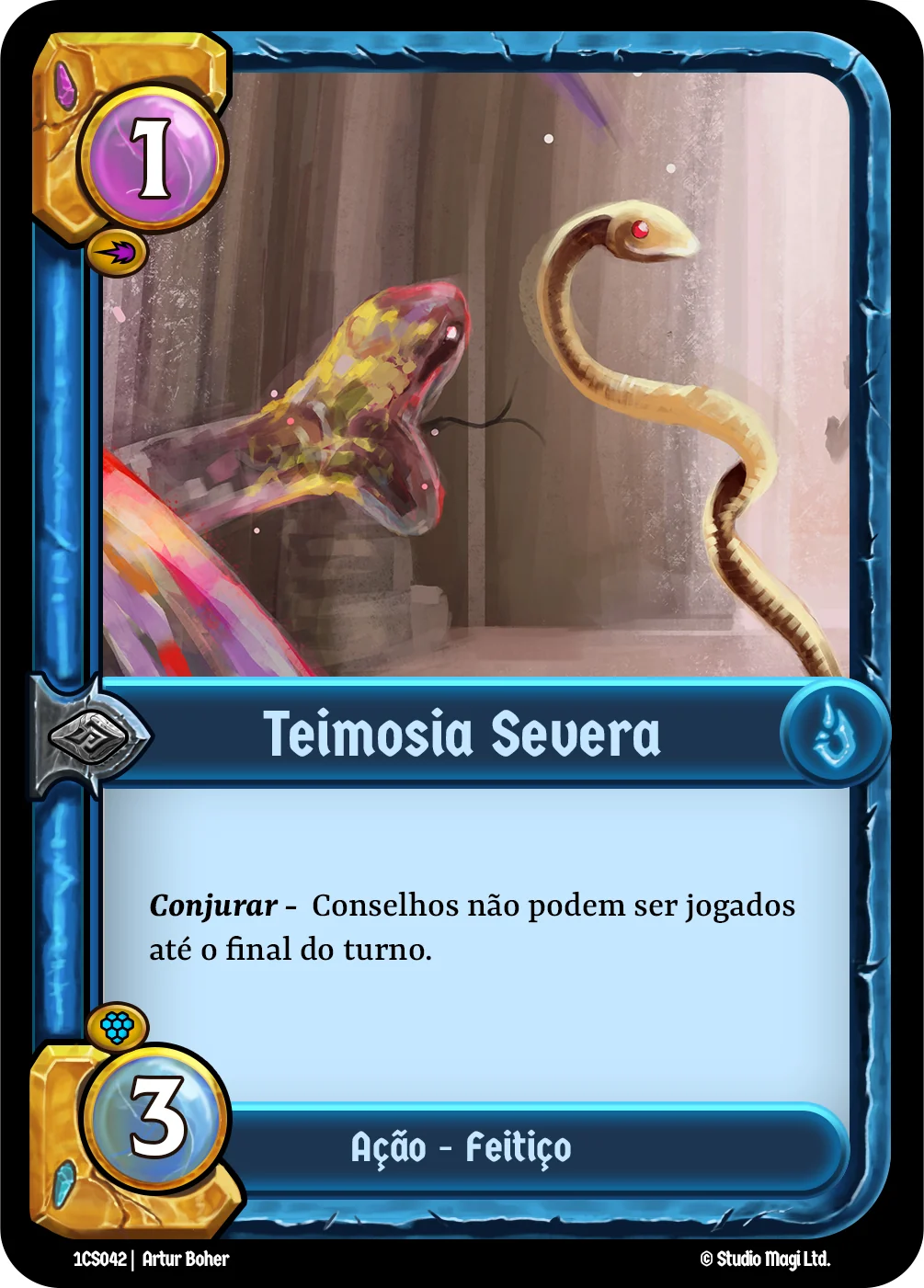 Teimosia Severa — Mar