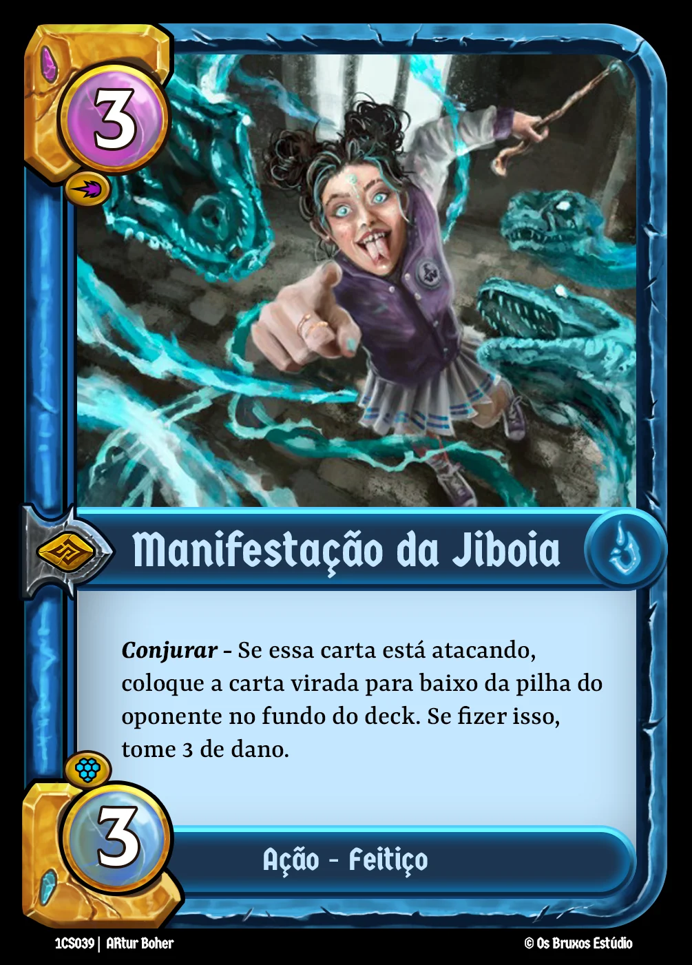Manifestação da Jiboia — Mar